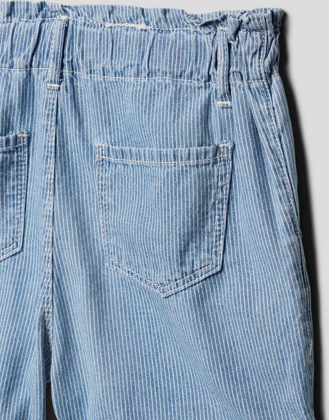 name it Korte jeans van katoen met streepmotief model 'BELLA'