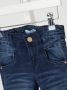 Name it KIDS skinny fit jeans NKFPOLLY dark denim Blauw Meisjes Stretchdenim (duurzaam) 110 - Thumbnail 4