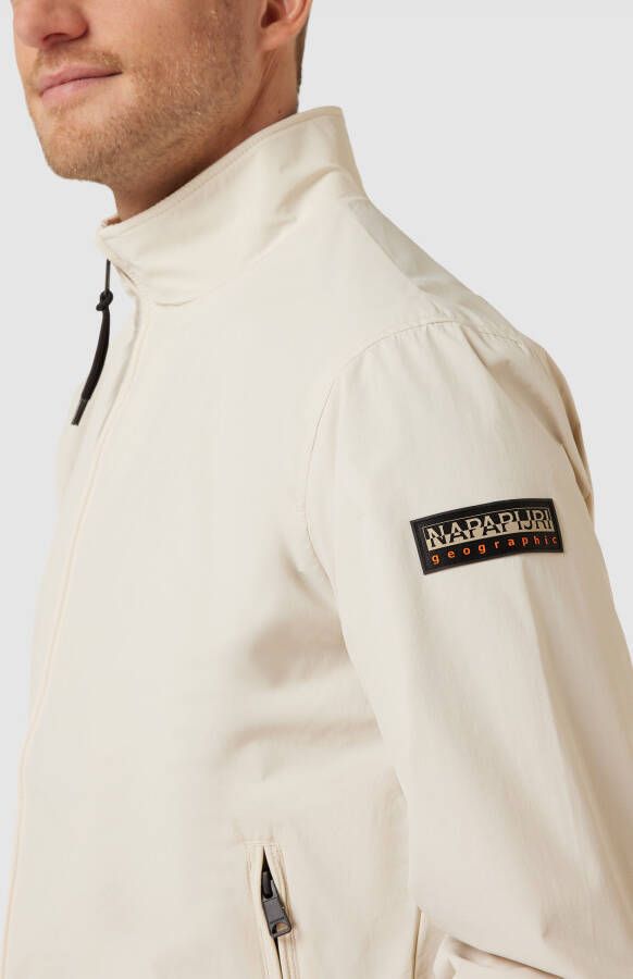 Napapijri Bomberjack met labelpatch model 'Montavic'