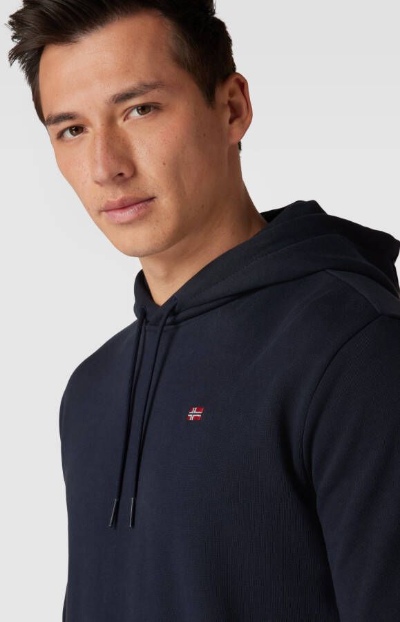 Napapijri Hoodie met logostitching model 'BALIS'