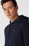 Napapijri Blauwe katoenen hoodie voor mannen Blue Heren - Thumbnail 6