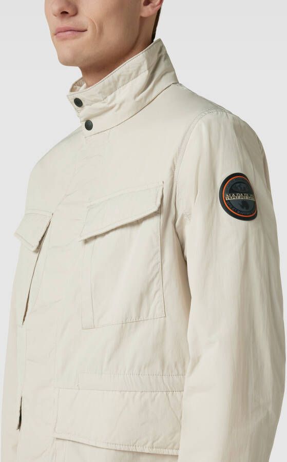 Napapijri Jack met labelpatch model 'INTI'