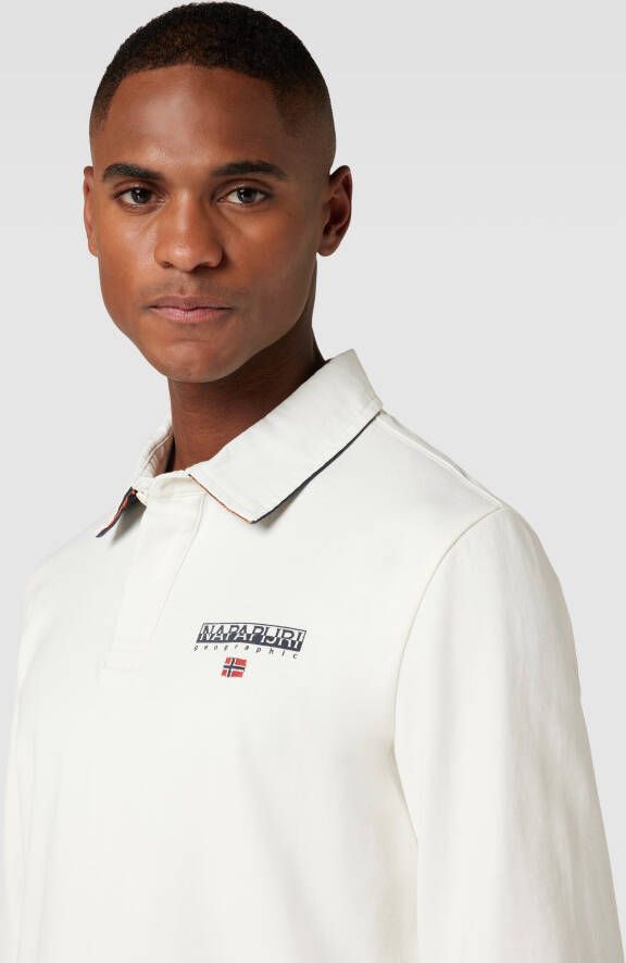 Napapijri Shirt met lange mouwen met polokraag