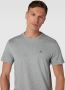 Napapijri Klassiek Grijs T-shirt met Logo Borduursel Gray Heren - Thumbnail 3