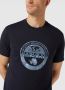 Napapijri Korte mouw T-shirt voor mannen Blauw Heren - Thumbnail 3