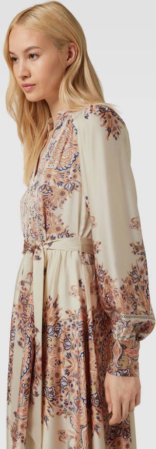 NEO NOIR Maxi-jurk met paisleymotief