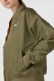 Nike Sportswear Omkeerbaar varsity bomberjack voor dames Groen - Thumbnail 3