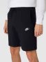 Nike Zwarte Heren Casual Shorts Club Bv2772 Zwart Heren - Thumbnail 7