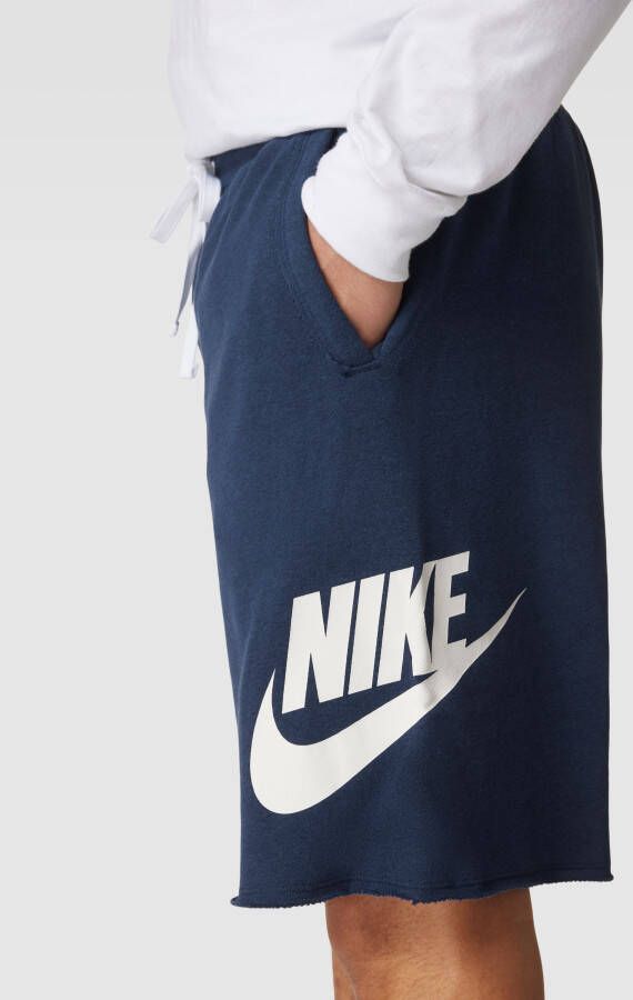 Nike Korte broek met labelprint
