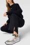 Nike Sportswear Phoenix Fleece Joggingbroek met hoge taille en wijde pijpen voor dames Zwart - Thumbnail 5