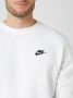 Nike Sportswear Club Fleece Crew Sweaters Kleding white black maat: XL beschikbare maaten:XL XXL - Thumbnail 4