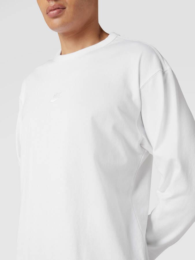 Nike Shirt met lange mouwen en labelstitching
