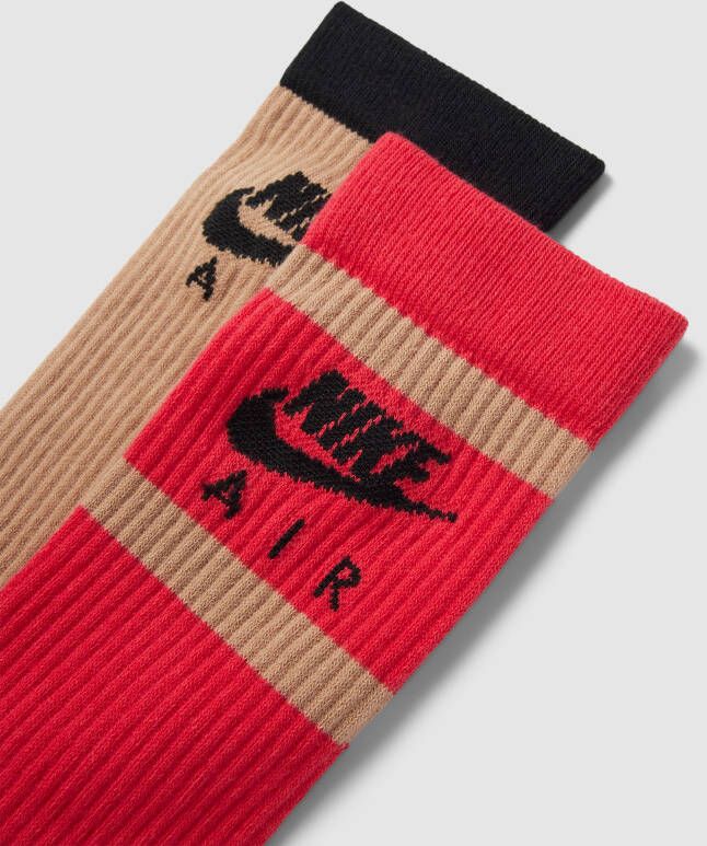 Nike Sokken in riblook in een set van 2 paar model 'Everyday Essential'