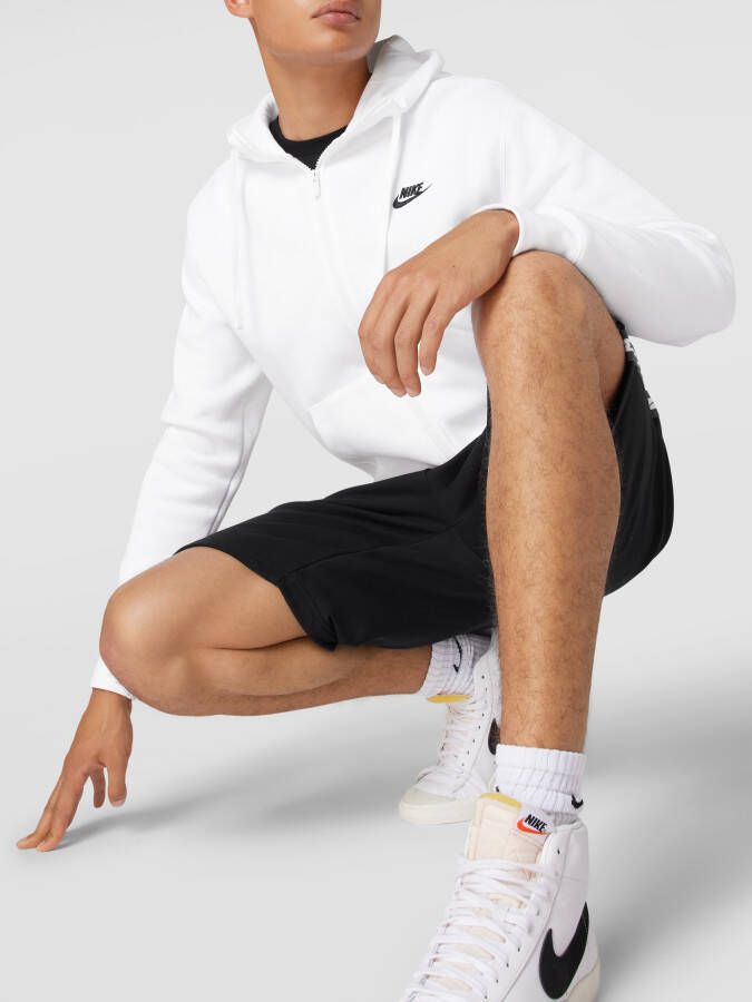 Nike Sweatjack met labelstitching model 'CLUB'