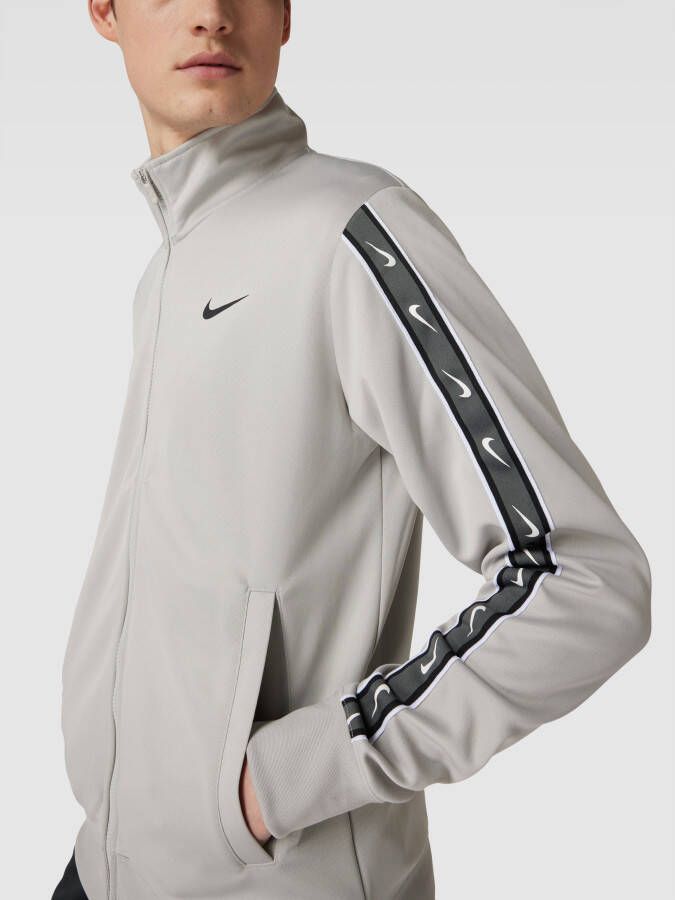 Nike Sweatjack met ritssluiting en sierstroken