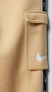 Nike Sportswear Repeat Cargobroek van fleece voor jongens Bruin