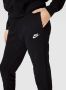 Nike Sportswear Club Fleece Joggingbroek met halfhoge taille voor dames Zwart - Thumbnail 7