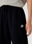 Nike Sportswear Club Fleece Oversized joggingbroek met halfhoge taille voor dames Zwart - Thumbnail 4