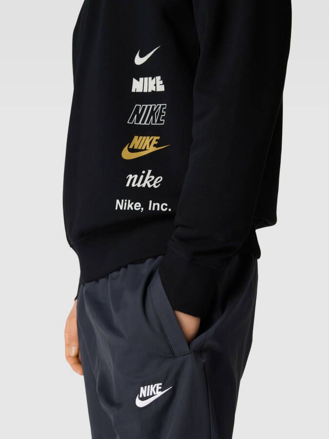 Nike Sweatshirt met labelprint model 'CLUB'