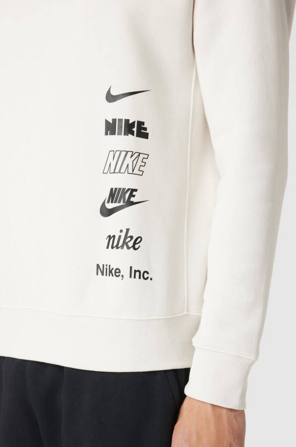 Nike Sweatshirt met labelprint model 'CLUB'