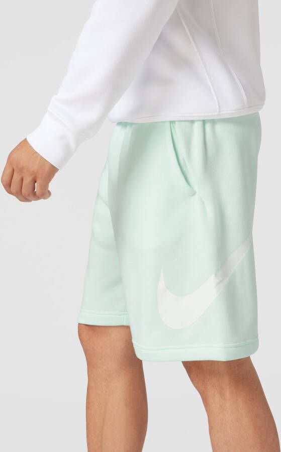 Nike Sweatshorts met labelprint model 'Club Short'