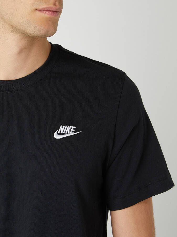 Nike Sportswear Club T-shirt T-shirts Kleding black black white maat: XXL beschikbare maaten:S M L XL XXL