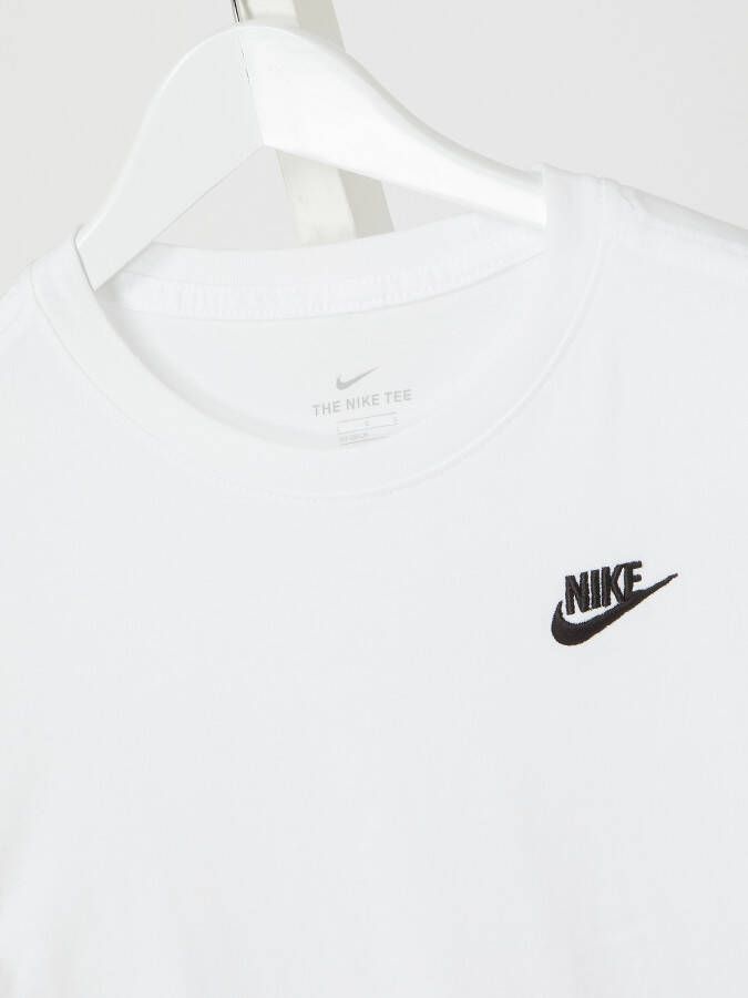 Nike Sportswear T-shirt T-shirts Kleding white black maat: 147 beschikbare maaten:XS S 137 147 170