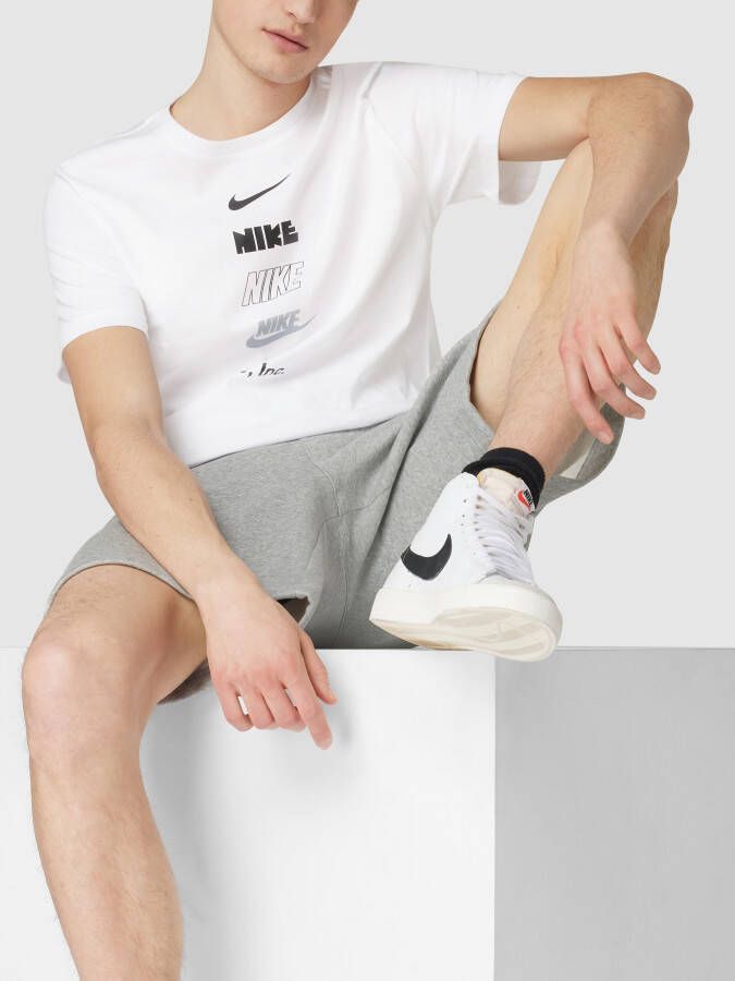 Nike T-shirt met label- en motiefprint
