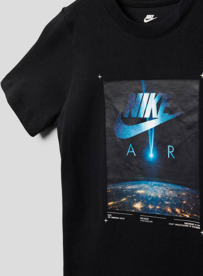 Nike Sportswear T-shirt voor jongens Zwart