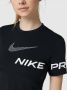 Nike Pro Dri-FIT Korte trainingstop met graphic en korte mouwen voor dames Zwart - Thumbnail 7