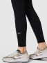 Nike One Legging met hoge taille voor dames Zwart - Thumbnail 8