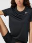 Nike Dames Performance T-shirt Dx0687 Zwart Dames - Thumbnail 7