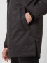 No Excess Jacket long fit hooded twill black Zwart Heren - Thumbnail 4