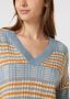 Noisy May Gebreide pullover met streepmotief model 'NMEINSTEIN' - Thumbnail 2
