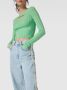 Noisy May Korte gebreide pullover met cut-out model 'FREY' - Thumbnail 2