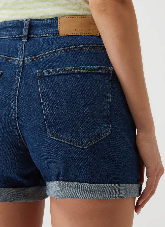 Noisy May Korte slim fit jeans met stretch model 'Katy'