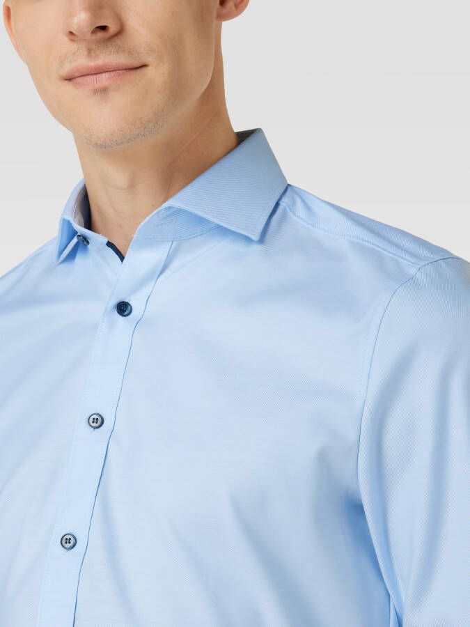 OLYMP Level Five Slim fit zakelijk overhemd van twill - Foto 2
