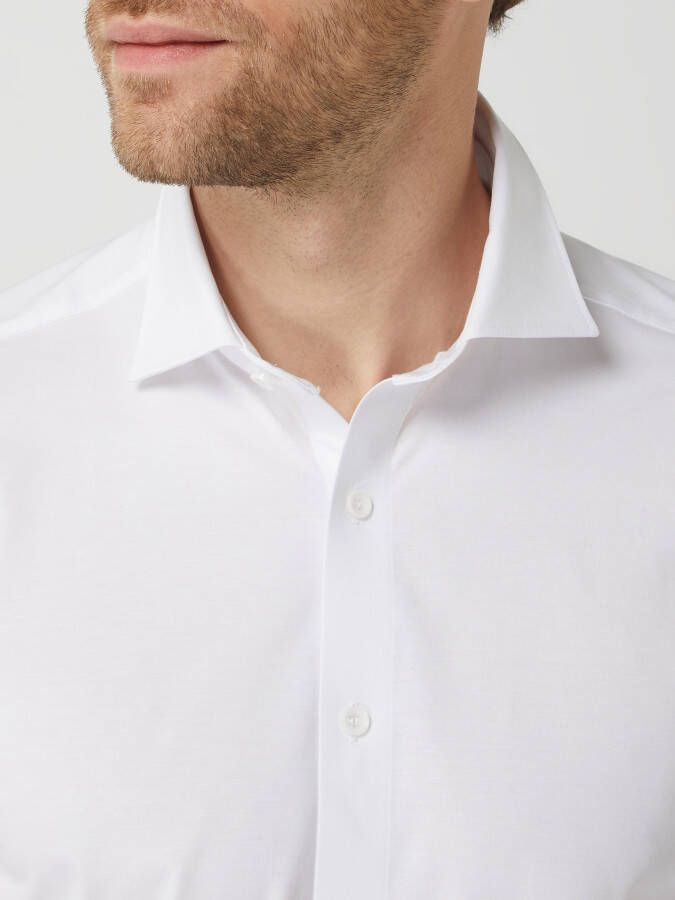 OLYMP Level Five Slim fit zakelijk overhemd van jersey