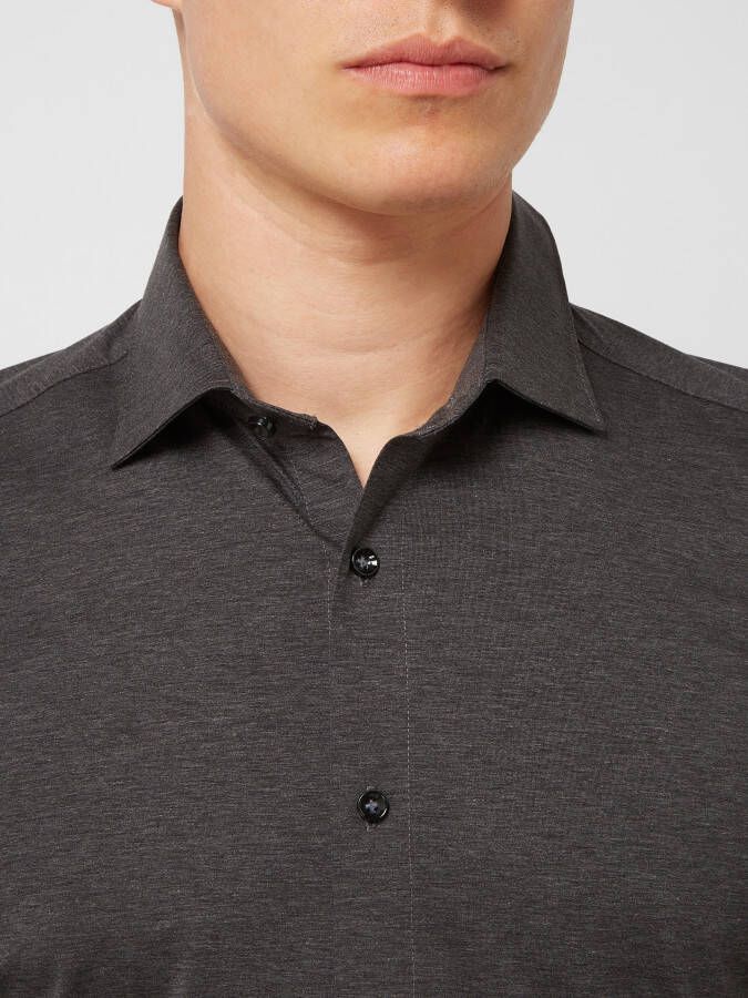 OLYMP Level Five Slim fit zakelijk overhemd van jersey