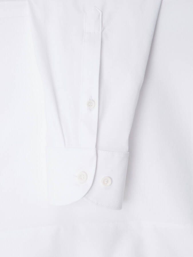 OLYMP Level Five Slim fit zakelijk overhemd van jersey met extra lange mouwen gemakkelijk te strijken