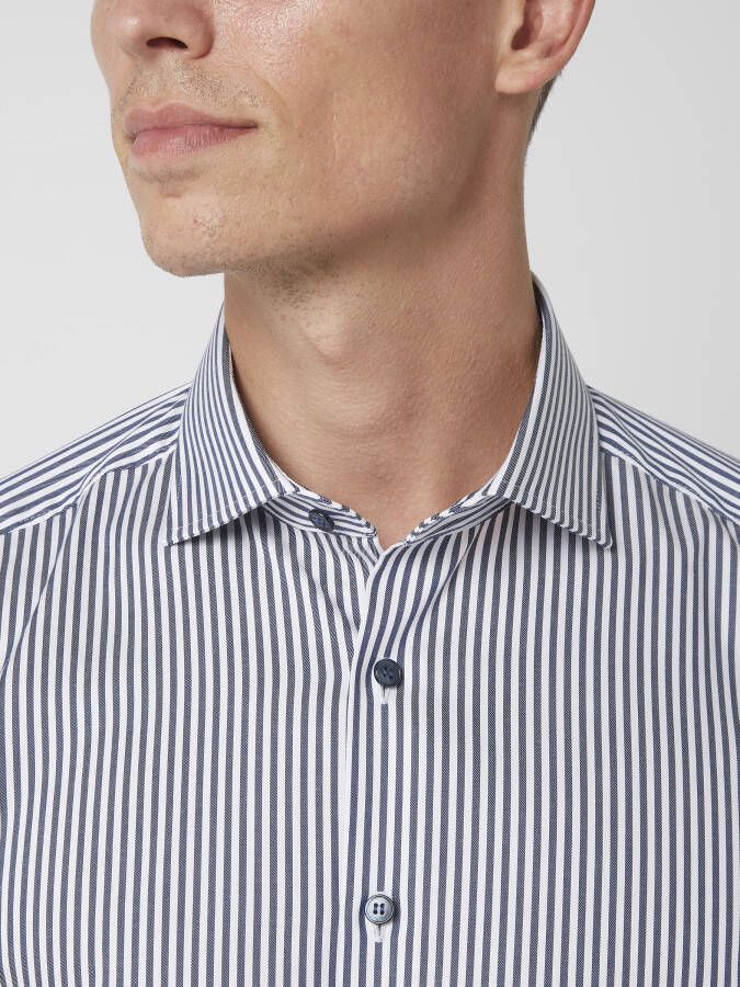OLYMP Level Five Slim fit zakelijk overhemd van twill - Foto 2
