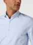 Olymp No6 Super Slim Fit Dynamic flex shirt van 24 Seven Super slim fit zakelijk overhemd van twill - Thumbnail 2