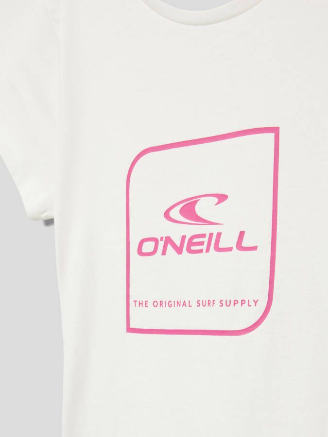 O'Neill T-shirt met labelprint model 'CUBE'