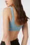 Only Blauwe Stretch Mouwloze Bh Top Blue Dames - Thumbnail 4