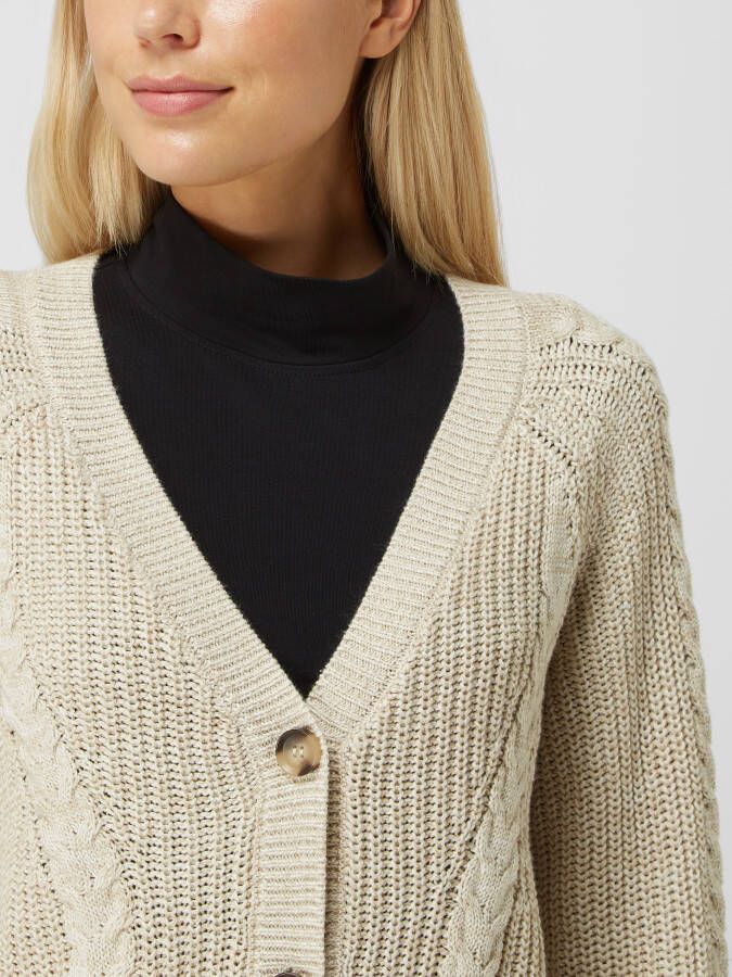 Only Cardigan met kabelpatroon model 'Rosie'