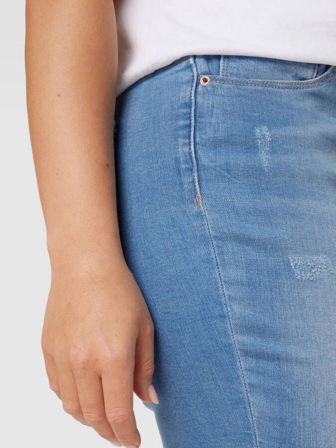 ONLY CARMAKOMA Korte PLUS SIZE jeans in 5-pocketmodel model 'LAOLA'