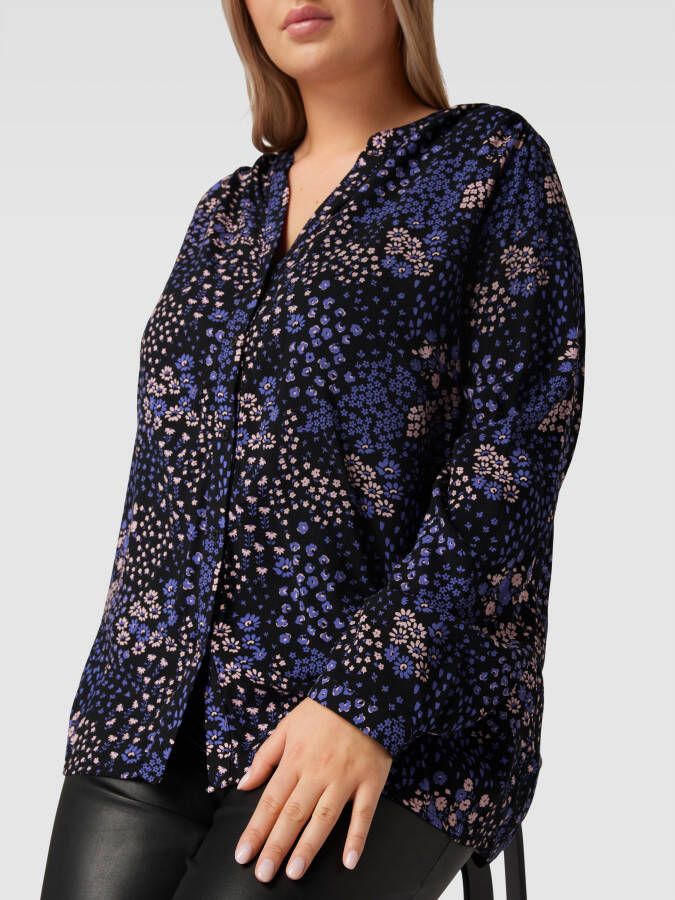 ONLY CARMAKOMA PLUS SIZE blouse met bloemenmotief model 'CARANITA' - Foto 2