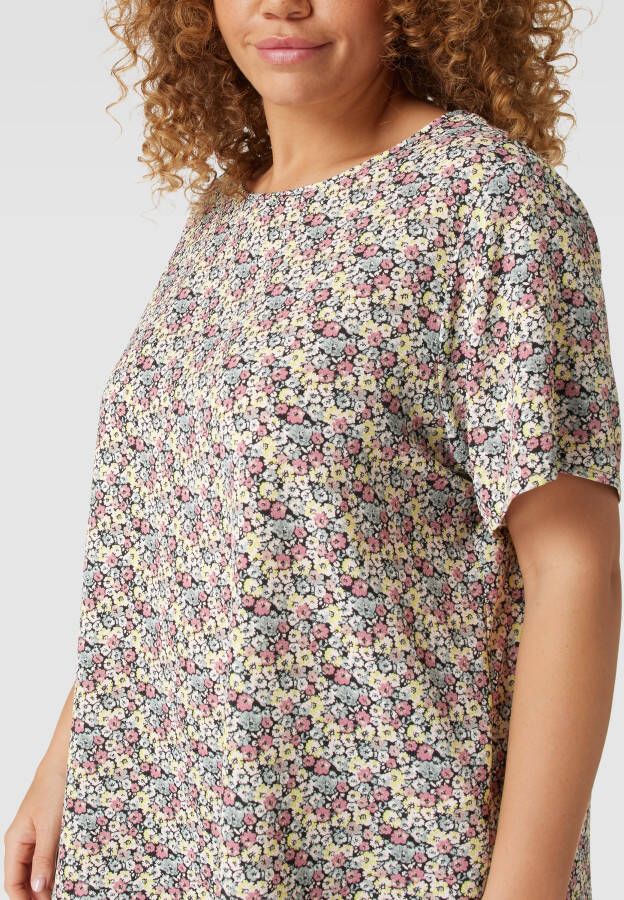 ONLY CARMAKOMA PLUS SIZE blouseshirt met bloemenmotief model 'Carvica'