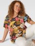 ONLY CARMAKOMA PLUS SIZE blouseshirt met bloemenmotief model 'LUXODA' - Thumbnail 5