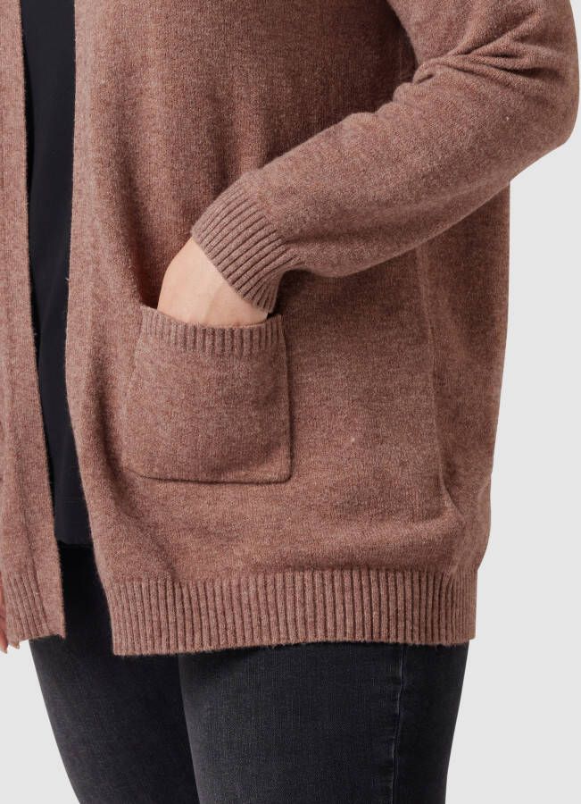 ONLY CARMAKOMA PLUS SIZE gebreid jack in gemêleerde look